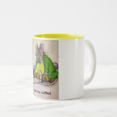 KOFFIETIJD NA BEATRIX POTTER TWEEKLEURIGE KOFFIEMOK (Voorkant rechts)