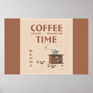 Koffietijd Poster