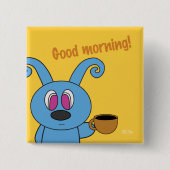 Koffietijd Rolly Squared Button (Voorkant)