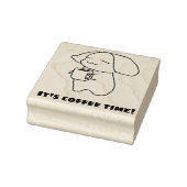 Koffietijd Rubberstempel (Stempel)