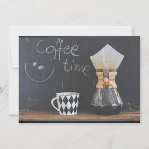 Koffietijd Samenkomst Feestje Kaart
