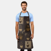 Koffietijd Schort (Gedragen)