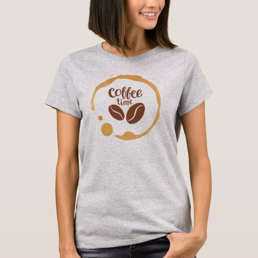 Koffietijd T-shirt (Voorkant)
