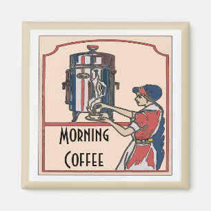 Koffietijd, tekst bewerken magneet