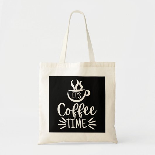 Koffietijd Tote Bag (Voorkant)