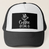 Koffietijd Trucker Pet (Voorkant)