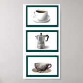 Koffietijd - Verticaal Poster (Voorkant)