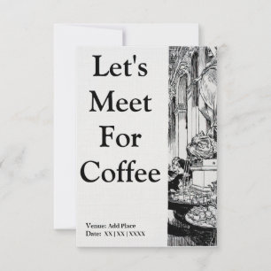 Koffieuitnodiging Kaart
