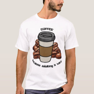 Koffieverslaafde T-shirt