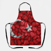 Koffievlag Turkije Schort (Voorkant)