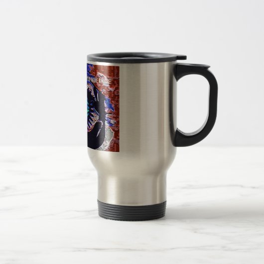KoffieWAARSCHUWING! Reisbeker (Rechts)