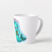 koffiewalvis latte mok (Rechterhoek)