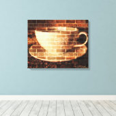 Koffiewandkunst Canvas Afdruk (Insitu (Houten vloer))