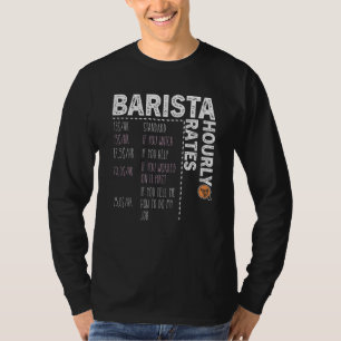 Koffiewijn Citaat Barista Cool Coffee Wine 19 T-shirt