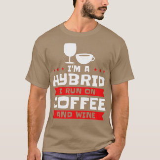 Koffiewijn Hybride alcohol Koffieadvies T-shirt