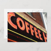 Koffiewinkel Briefkaart (Voorkant / Achterkant)