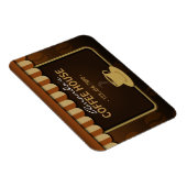 Koffiewinkel Cafe Brown, kleine Flexibele magneten (Rechterzijde)