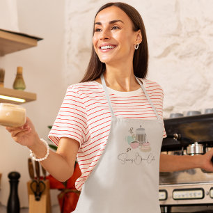 Koffiewinkel Cafe Retro Quirky Schort