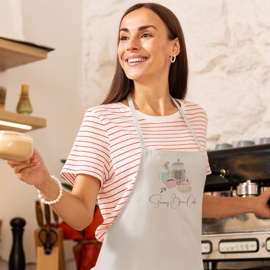 Koffiewinkel Cafe Retro Quirky Schort