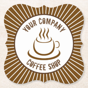 Koffiewinkel Kartonnen Onderzetters