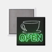 Koffiewinkel magneet (Voorkant / Achterkant)