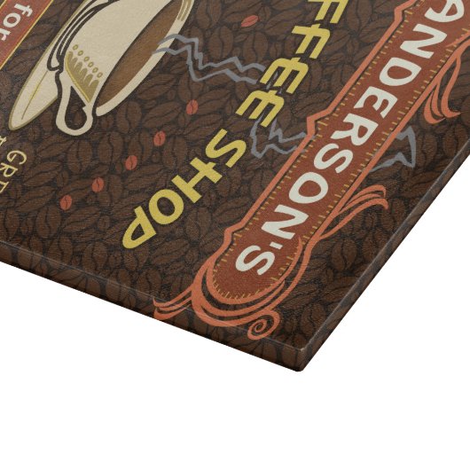 Koffiewinkel met Mok Creëer Je eigen persoonlijke Snijplank (Hoek)