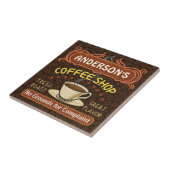 Koffiewinkel met Mok Creëer Je eigen persoonlijke Tegeltje (Zijkant)