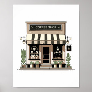 Koffiewinkel Poster
