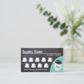 Koffiewinkel Rustic Chalkboard 10 Cups Loyalty (Staand voorkant)