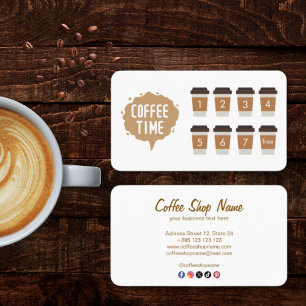 Koffiewinkel Schattigee loyaliteit Kaart
