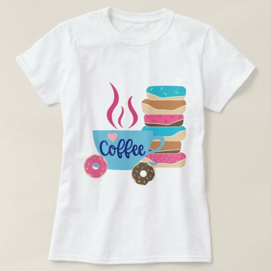 Koffiewinkel T-shirt (Design voorkant)