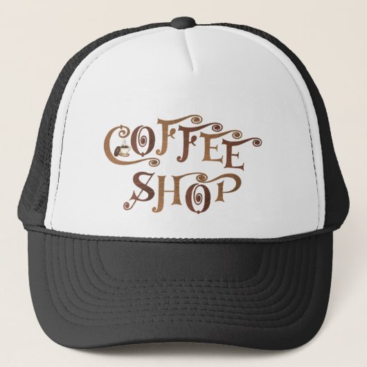 Koffiewinkel Trucker Pet (Voorkant)