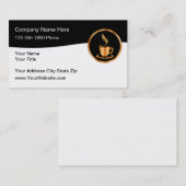 Koffiewinkel van Classy Visitekaartje (Voorkant / Achterkant)