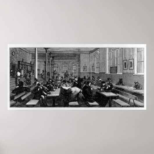 Koffiewinkel van het man poster (Voorkant)