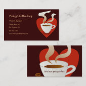 Koffiewinkel Visitekaartje (Voorkant / Achterkant)
