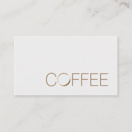 Koffiewinkel Visitekaartje