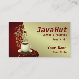 Koffiewinkel Visitekaartje