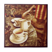 Koffiewinkeltabel Tegeltje (Voorkant)