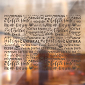 Koffiewinkelvensternummers, moderne raamkoeling raamsticker (Vel 2)