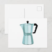 Koffiezetapparaat Briefkaart (Voorkant / Achterkant)