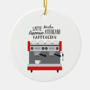 Koffiezetapparaat Keramisch Ornament