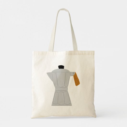 Koffiezetapparaat Tote Bag (Achterkant)