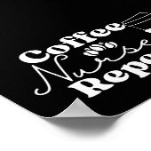 Koffiezuster Herhalen Poster (Hoek)