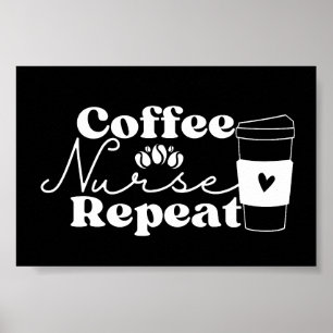Koffiezuster Herhalen Poster