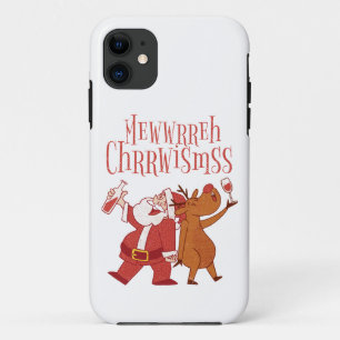 Kogel voor kerstdesigntelefoon iPhone 11 hoesje