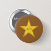 kogelbadge. ronde button 5,7 cm (Voorkant /achterkant)
