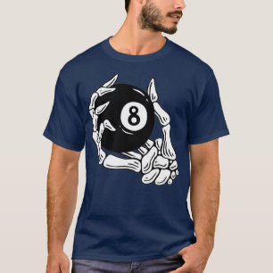 Kogelbiljarten  8 kogel t-shirt