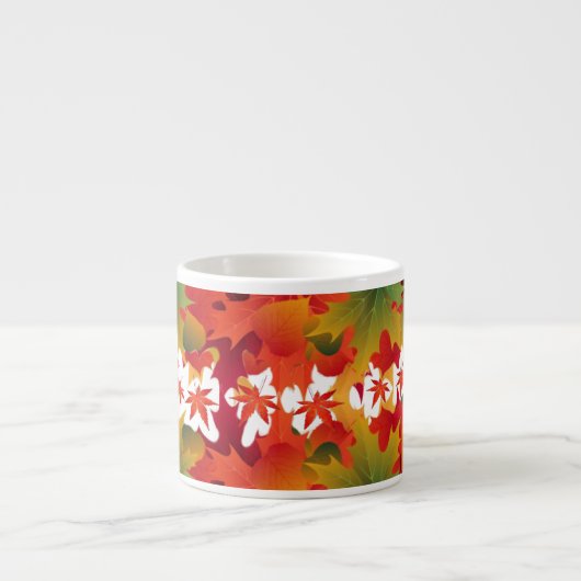 Kogelbladeren en pompoenen Mok (Voorkant)