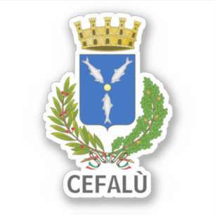 Kogeljas Cefalù - Sicilië Sticker