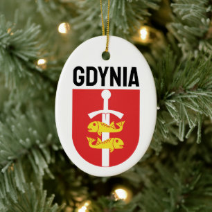 Kogeljas Gdynia, Polen Keramisch Ornament